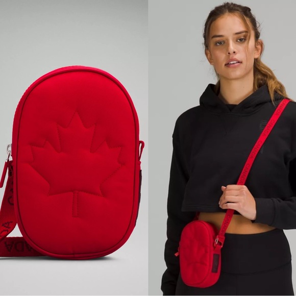 NWT💗🆕 Lululemon Future Legacy Crossbody Bag red - Picture 1 of 9